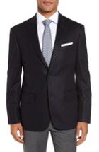Men's Nordstrom Men's Shop Classic Fit Cashmere Blazer R - Blue