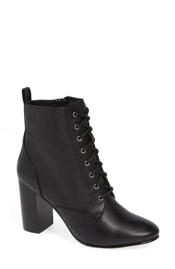 Women's Treasure & Bond Gram Lace-up Bootie M - Black