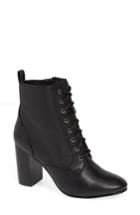 Women's Treasure & Bond Gram Lace-up Bootie M - Black