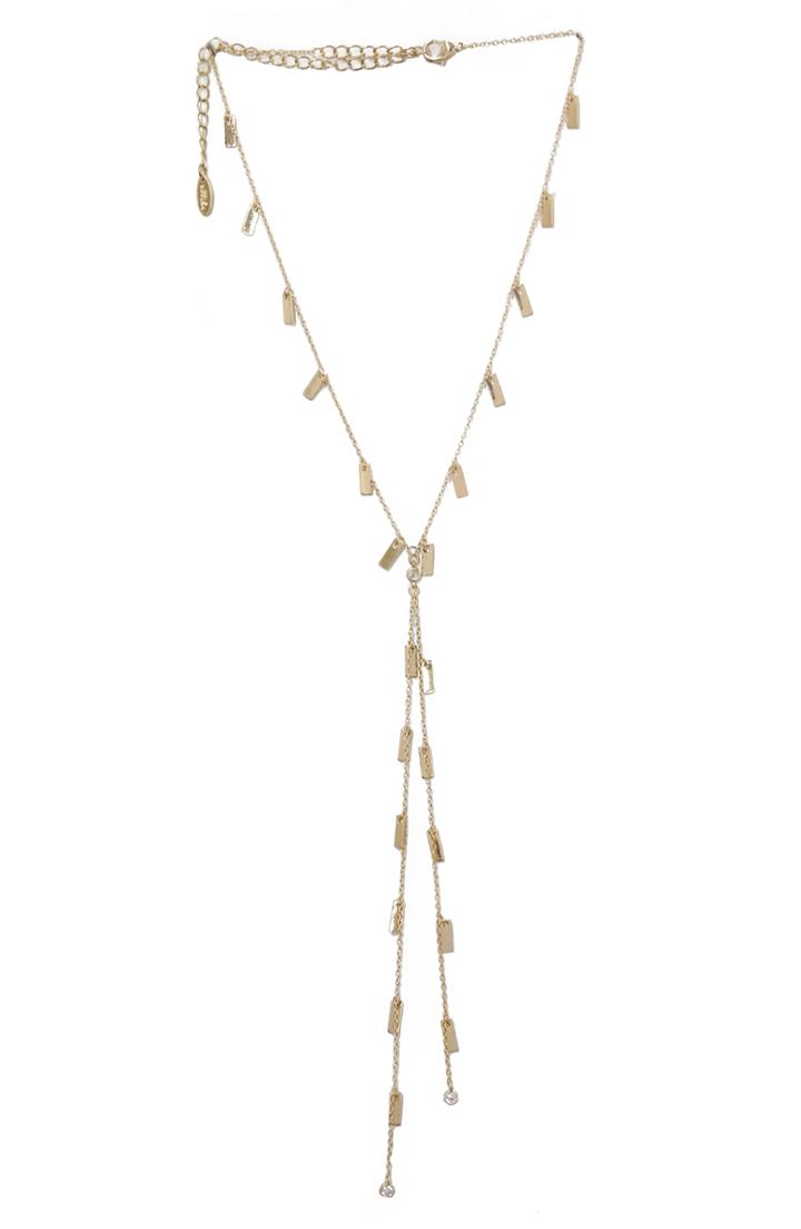 Women's Ettika Bar Chain Lariat Necklace