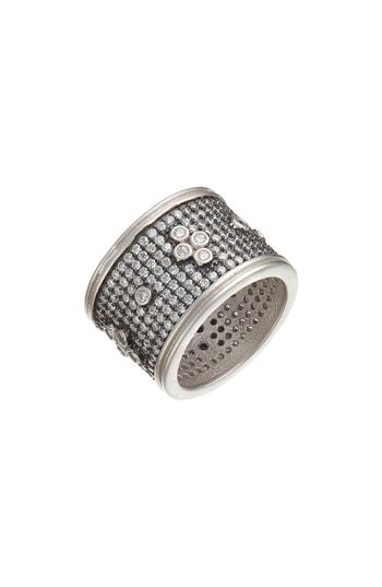 Women's Freida Rothman Clover Wide Band Ring