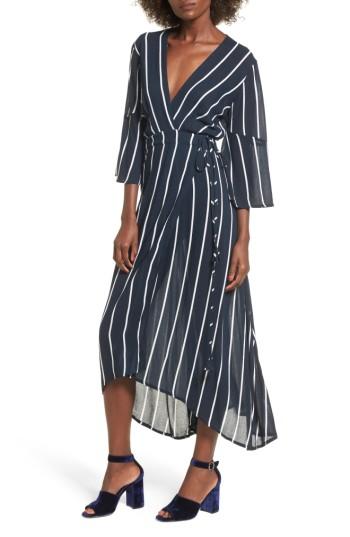Women's Faithfull The Brand Amour Wrap Dress - Blue