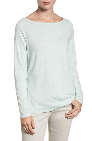 Women's Eileen Fisher Cashmere Blend Sweater - Blue