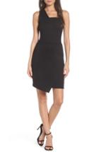 Women's Fraiche By J One Shoulder Jersey Dress - Black