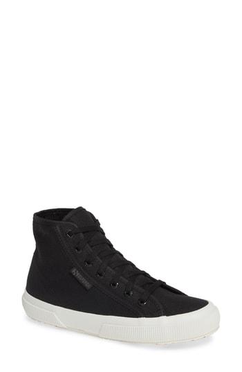 Women's Superga 2795 High Top Sneaker Us / 36eu - Black