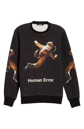 Women's Undercover Spaceman Sweatshirt - Black