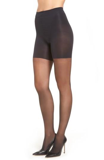 Women's Spanx Leg Support Sheers, Size D - Black