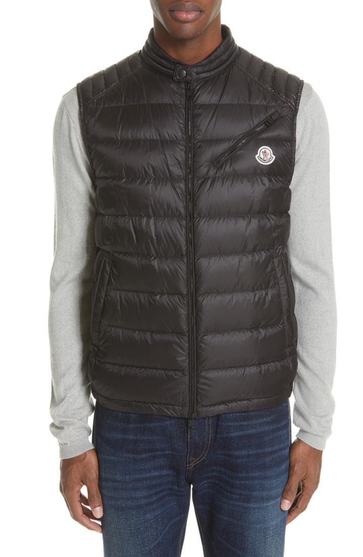 Men's Moncler Arv Vest - Black