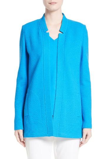 Women's St. John Collection Imari Ottoman Knit Jacket