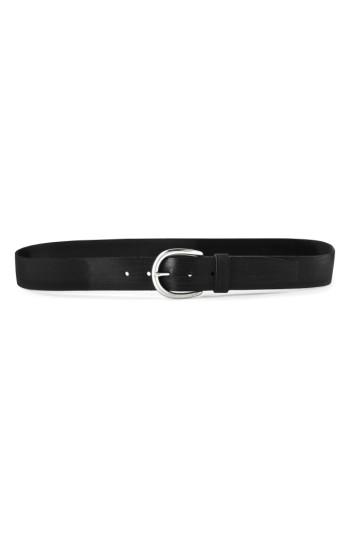 Men's John Varvatos Star Usa Hand Burnished Leather Belt - Black
