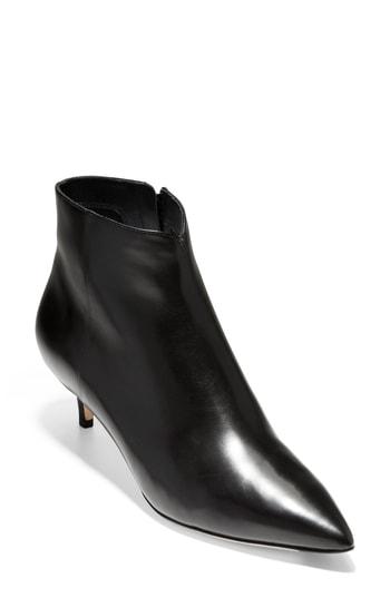 Women's Cole Haan Vesta Bootie .5 B - Black