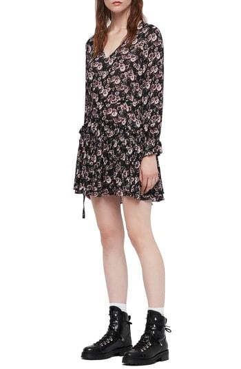 Women's Allsaints Alia Odile Floral Mini Dress