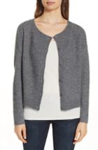 Women's Eileen Fisher Boxy Cashmere & Wool Sweater - White