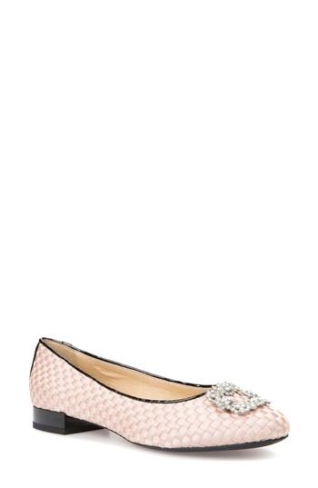 Women's Geox Wistrey Woven Embellished Slip-on Us / 35eu - Beige