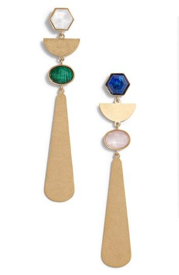 Women's Kate Spade New York Sunshine Stones Linear Earrings