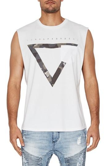 Men's Nxp Forgotten Sleeveless T-shirt - White