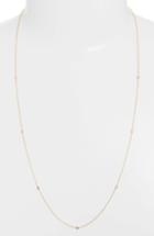 Women's Zoe Chicco Floating Diamond Long Station Necklace