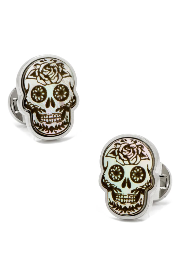 Men's Cufflinks, Inc. Day Of The Dead Cuff Links
