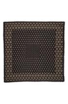 Women's Marc Jacobs Dots & Rings Wool Scarf, Size - Black