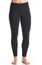 Women's Oiselle Pocket Jogger Capri Leggings - Black