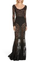 Women's Jonathan Simkhai Lace Bustier Bodysuit Dress - Black