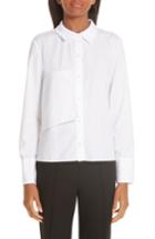 Women's Partow Brushed Cotton Top - White