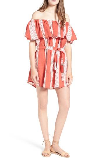 Women's Faithfull The Brand Amalfi Off The Shoulder Dress