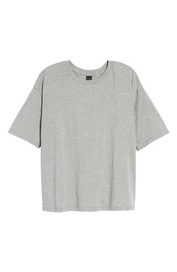 Women's Topshop Boutique Boxy T-shirt Us (fits Like 0-2) - Grey