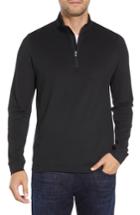 Men's Cutter & Buck Advantage Fit Drytec Mock Neck Pullover