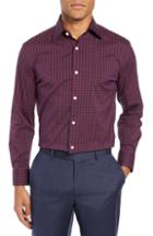 Men's Bonobos Timber Slim Fit Check Dress Shirt
