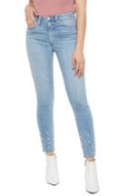 Women's Joe's Flawless - Charlie Pearl Hem Ankle Skinny Jeans - Blue