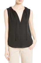 Women's Theory Alamay Silk Georgette Top