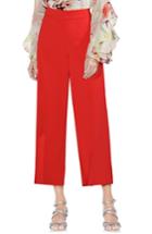 Women's Vince Camuto High-waist Crop Pants - Red
