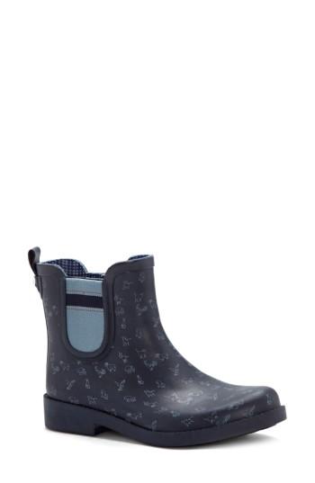 Women's Ed Ellen Degeneres Wallita Rain Boot M - Blue
