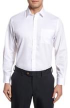 Men's Nordstrom Men's Shop Smartcare(tm) Traditional Fit Stripe Dress Shirt - 32 - White