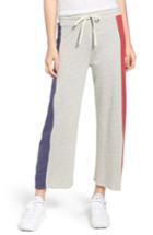 Women's Sundry Terry Colorblock Sweatpants - Grey