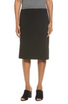 Women's Eileen Fisher Side Slit Jersey Skirt