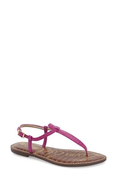 Women's Sam Edelman 'gigi' Sandal .5 M - Pink