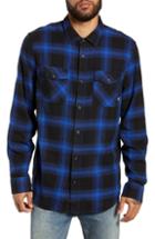 Men's Vans Monterey Iii Plaid Flannel Shirt - Black
