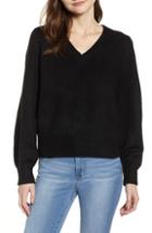 Women's Vero Moda Dalo V-neck Sweater - Black
