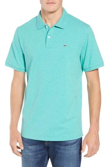 Men's Vineyard Vines Regular Fit Pique Polo - Green