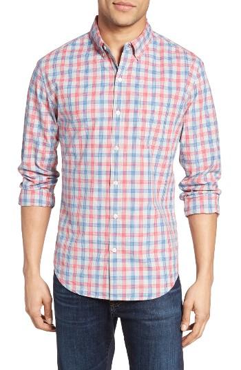 Men's Bonobos Slim Fit Washed Check Sport Shirt