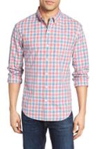 Men's Bonobos Slim Fit Washed Check Sport Shirt
