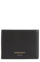 Men's Common Projects Leather Wallet - Black