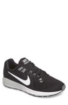 Men's Nike Air Zoom Structure 21 Running Shoe .5 M - Black
