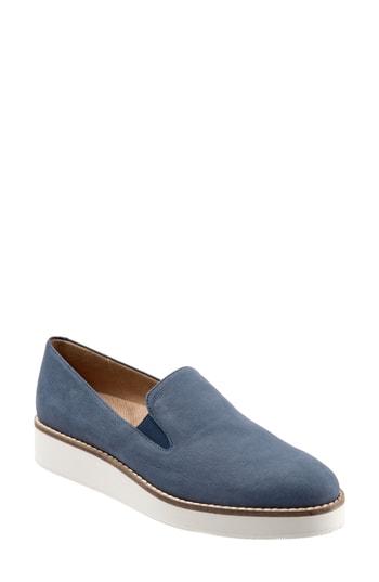 Women's Softwalk Whistle Slip-on M - Blue