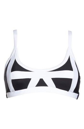 Women's Pilyq Color Block Halter Bikini Top - Blue