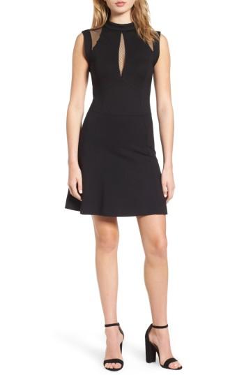 Women's Sentimental Ny Galactica Fit & Flare Dress - Black