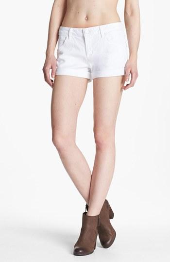 Hudson Jeans 'hampton' Cuff Jean Shorts (white) White