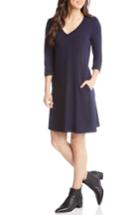 Women's Karen Kane Quinn Pocket Dress - Blue